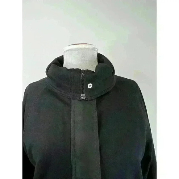 L-RL Ralph Lauren Active Zip Front Jacket Size M Black - Picture 8 of 12